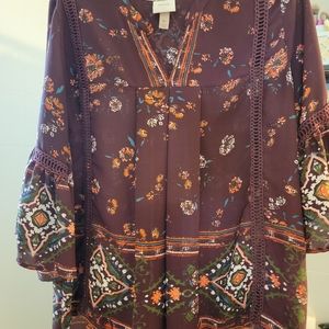 Knox Rose bell sleeve shirt